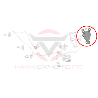 Couvercle de support de cable té de fourche stark | Oxmoto