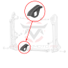 patin de chaîne inférieur