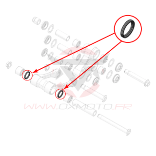 Joint de roulement d'axe de biellette stark varg | Oxmoto