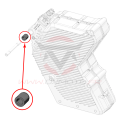Entretoise d'axe de batterie avant stark varg | Oxmoto