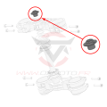 Ecrou de colonne de direction stark varg | Oxmoto