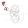 Gripster de roue avant stark varg | Oxmoto