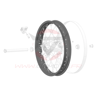 Cercle arrière 2,15x18 stark varg | Oxmoto