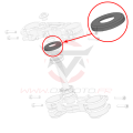 Top steering head bearing cover | Oxmoto