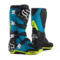 Bottes FOX motion bleu maui 2024 | Oxmoto