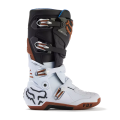 Bottes FOX motion blanc/noir/gum 2024 | Oxmoto