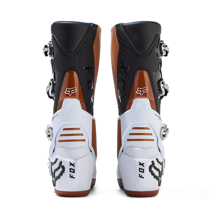 Bottes FOX motion blanc/noir/gum 2024 | Oxmoto