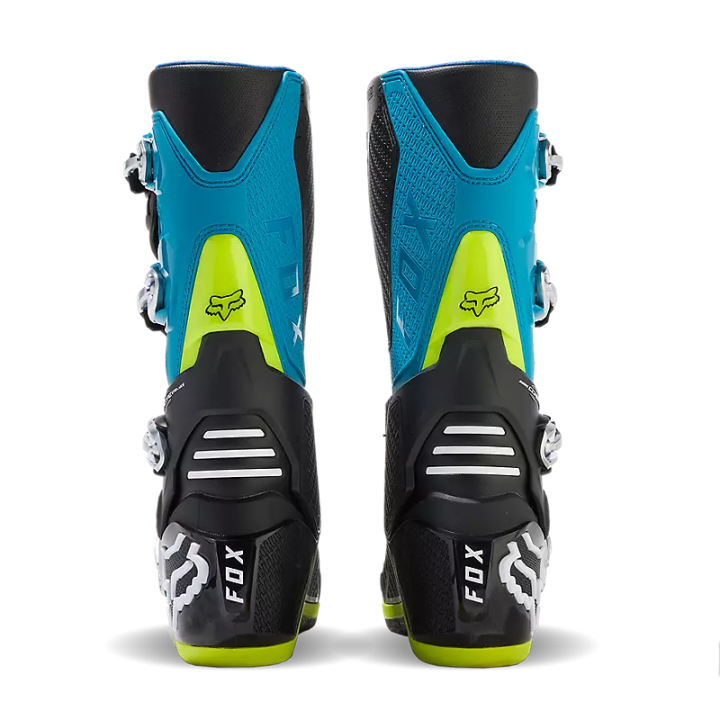 Bottes FOX motion bleu maui 2024 | Oxmoto
