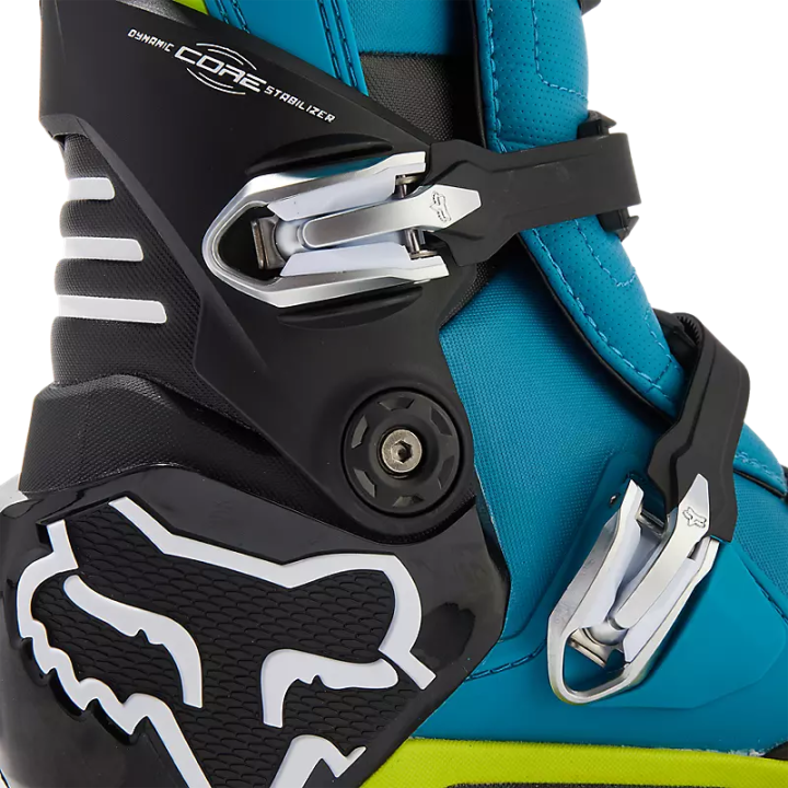 Bottes FOX motion bleu maui 2024 | Oxmoto