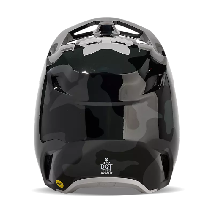 Casque FOX v1 bnkr camouflage noir 2024 | Oxmoto