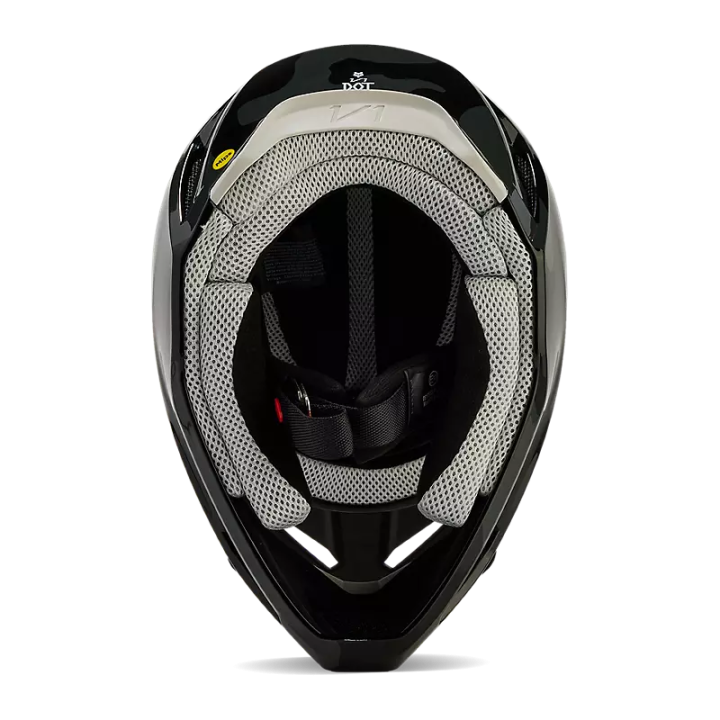 Casque FOX v1 bnkr camouflage noir 2024 | Oxmoto