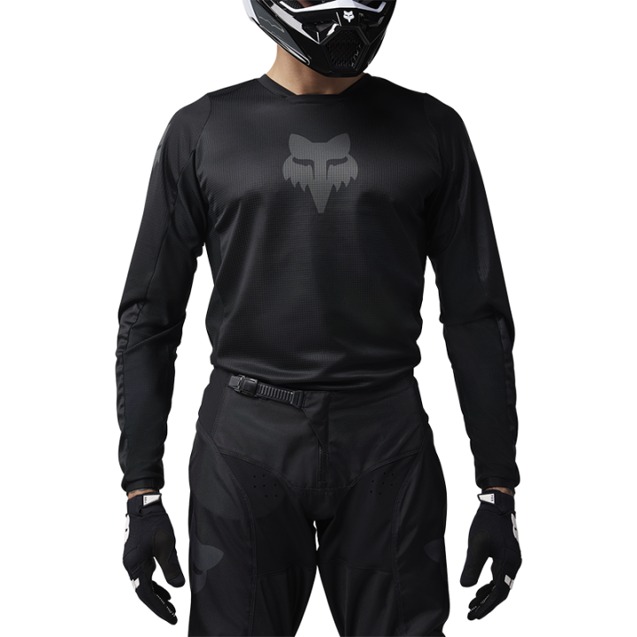 Maillot FOX 180 blackout noir 31281-001-XS | Oxmoto