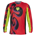 Maillot FOX 180 emotion rouge 2025 | Oxmoto