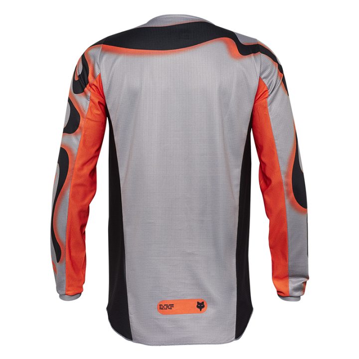 Maillot FOX 180 emotion gris 2025 | Oxmoto