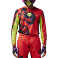 Maillot FOX 180 emotion rouge 2025 | Oxmoto