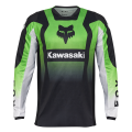 Maillot FOX 180 Kawasaki vert 2025 | Oxmoto