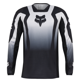 Maillot FOX 180 lean noir/blanc 2025 | Oxmoto