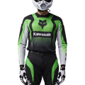 Maillot FOX 180 Kawasaki vert 2025 | Oxmoto
