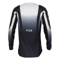 Maillot FOX 180 lean noir/blanc 2025 | Oxmoto
