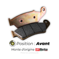 Plaquettes de frein avant origine Beta | Oxmoto