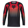 Maillot FOX 180 lean rouge 2025 | Oxmoto
