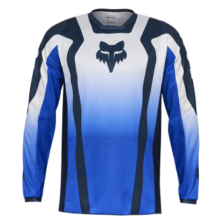 Maillot FOX 180 lean bleu 2025 | Oxmoto