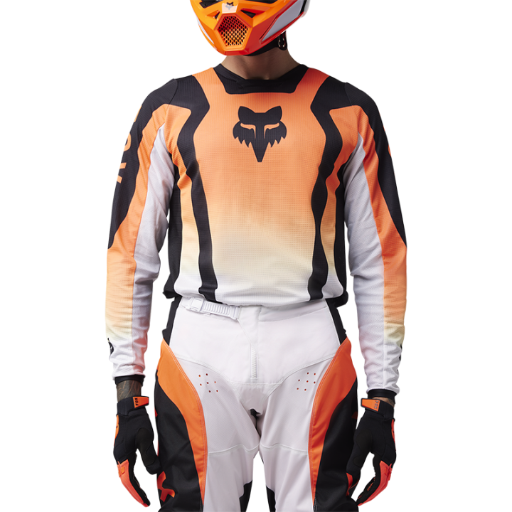 Maillot FOX 180 lean orange 2025 | Oxmoto