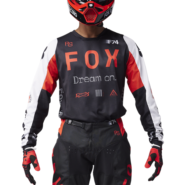 Maillot FOX 180 race spec rouge 2025 | Oxmoto