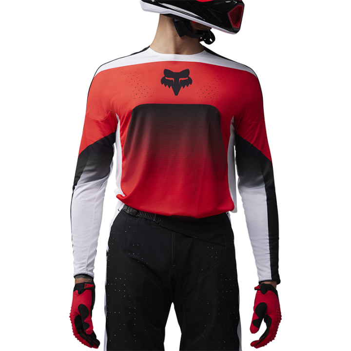 Maillot FOX 360 divider rouge 2025 | Oxmoto
