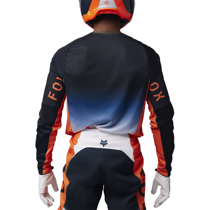 Maillot FOX 360 divider orange 2025 | Oxmoto