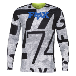 Maillot FOX 360 seventy4 jaune 2025 | Oxmoto