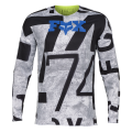 Maillot FOX 360 seventy4 jaune 2025 | Oxmoto