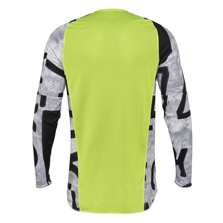 Maillot FOX 360 seventy4 jaune 2025 | Oxmoto
