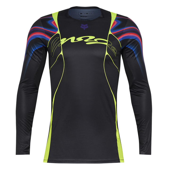Maillot FOX flexair energy noir 2025 | Oxmoto