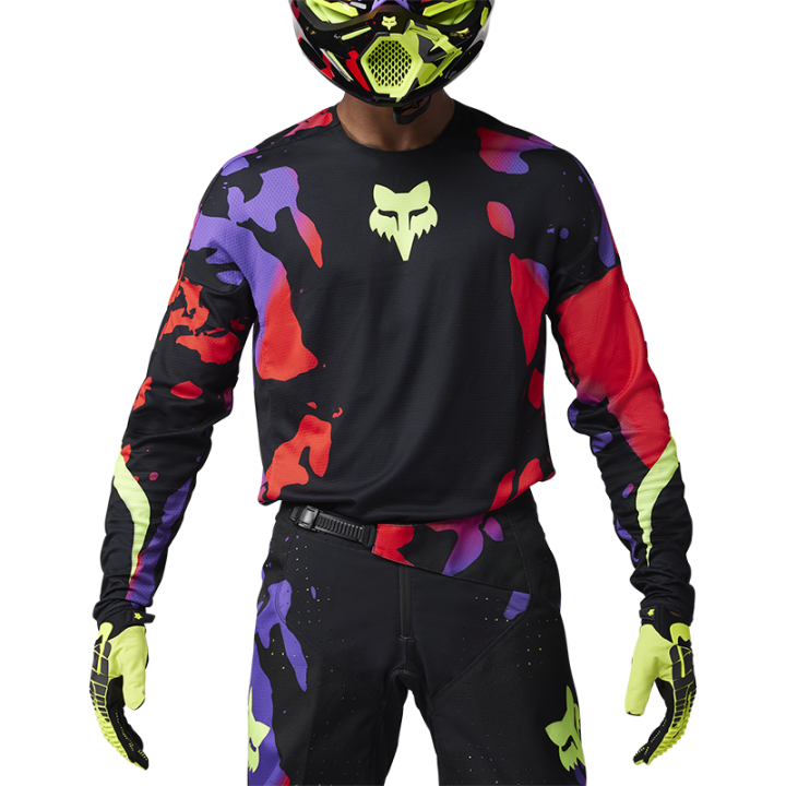 Maillot FOX 360 throttle noir 2025 | Oxmoto