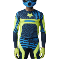 Maillot FOX flexair impression jaune 2025 | Oxmoto