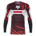 Maillot FOX flexair impression blanc 2025 | Oxmoto