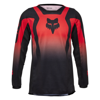 Maillot enfant FOX 180 lean rouge 2025 | Oxmoto