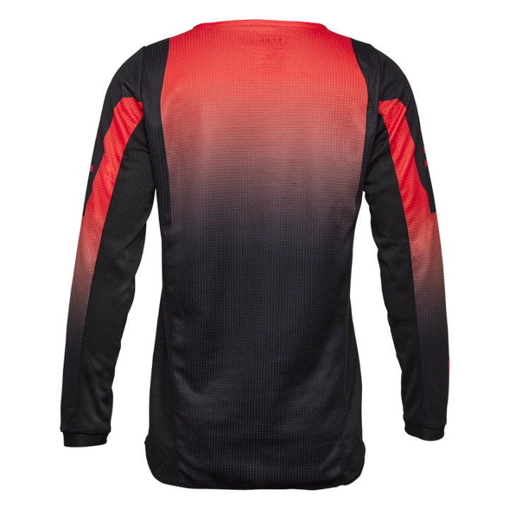 Maillot enfant FOX 180 lean rouge 2025 | Oxmoto