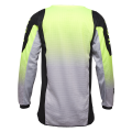 Maillot enfant FOX 180 lean jaune 2025 | Oxmoto