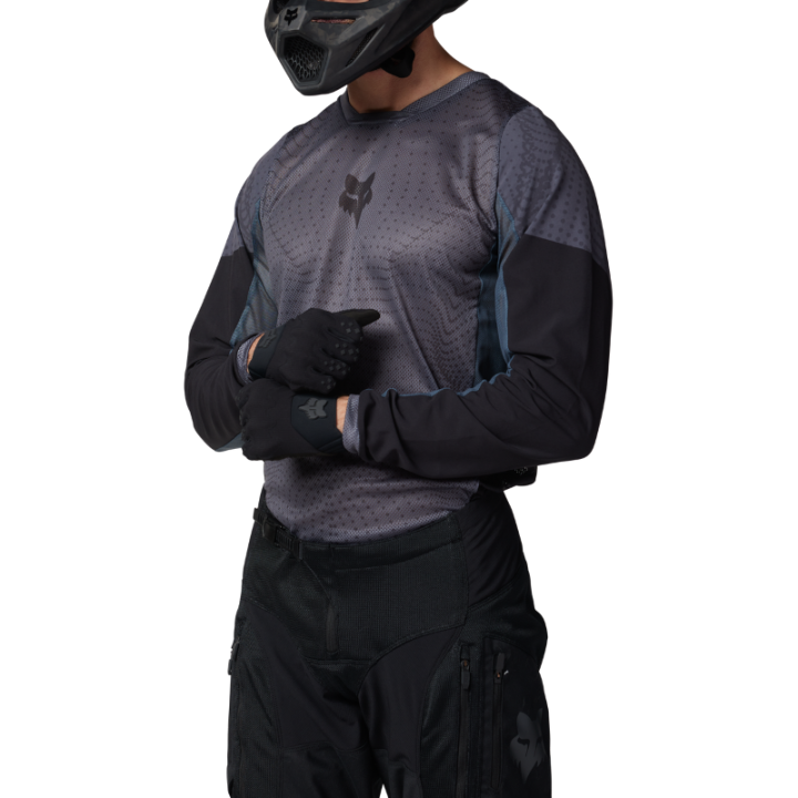 Maillot FOX ranger air offroad noir 2025 | Oxmoto