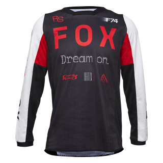 Maillot enfant FOX 180 race spec rouge 2025 | Oxmoto