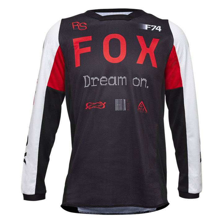 Maillot enfant FOX 180 race spec rouge 2025 | Oxmoto
