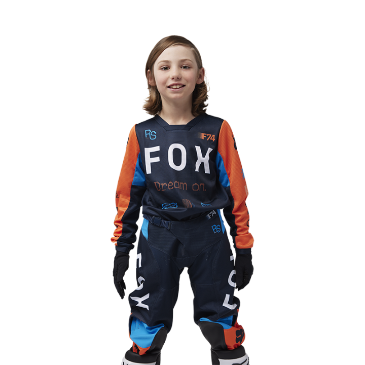 Maillot enfant FOX 180 race spec midnight 2025 | Oxmoto