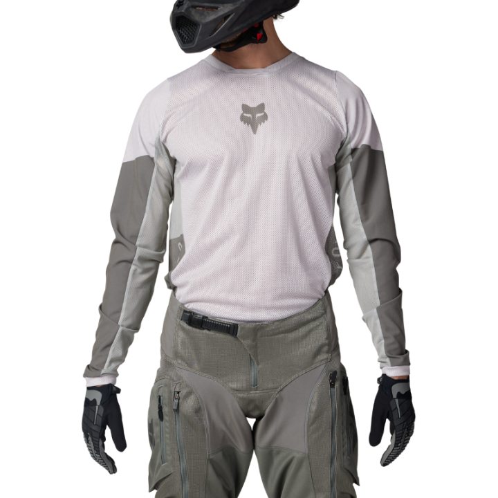 Maillot FOX ranger air offroad gris 2025 | Oxmoto