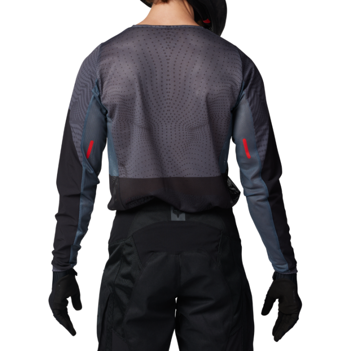 Maillot FOX ranger air offroad noir 2025 | Oxmoto