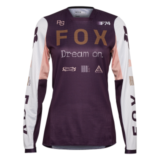 Maillot femme FOX 180 race spec noir/violet 2025 | Oxmoto