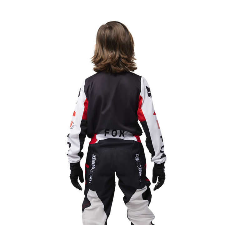 Maillot enfant FOX 180 race spec rouge 2025 | Oxmoto