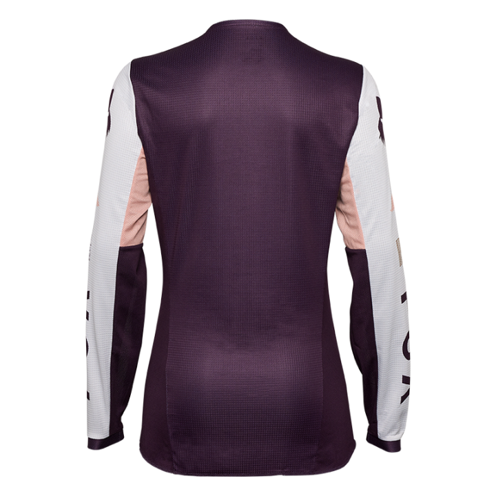 Maillot femme FOX 180 race spec noir/violet 2025 | Oxmoto