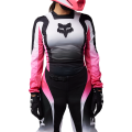Maillot femme FOX 180 lean noir/rose 2025 | Oxmoto
